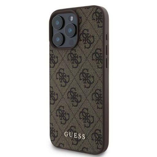 GUESS GUHCP16LG4GFBR PU tok iPhone 16 Pro barna