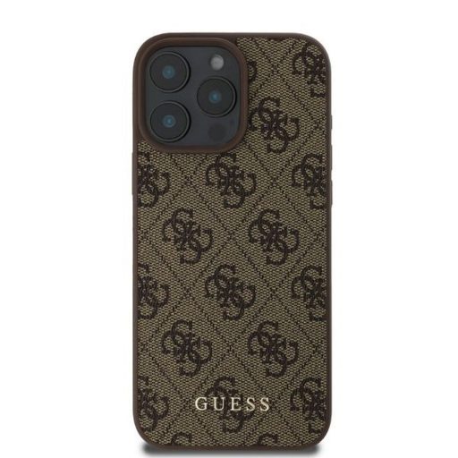 GUESS GUHCP16LG4GFBR PU tok iPhone 16 Pro barna
