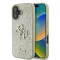 GUESS tok iPhone 16 Plus GUHCP16MHG4SGD (Fixed Glitter Big 4G) arany