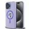 KARL LAGERFELD tok iPhone 15 Pro Max Magsafe kompatibilis KLHMP15XSCMKCRHU (Silicone KC Body Ring) lila