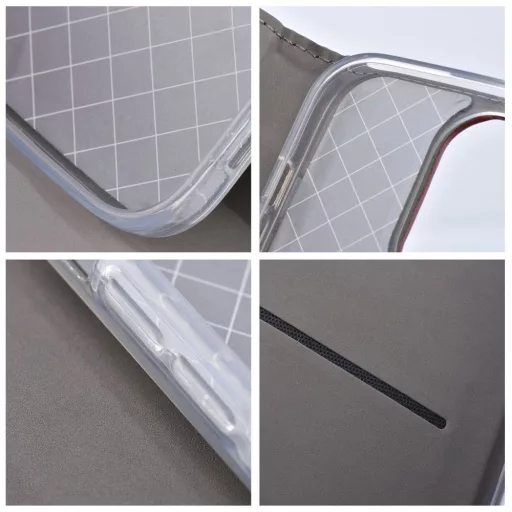 SMART MAGNETO Flip tok SAMSUNG M55 5G bordó