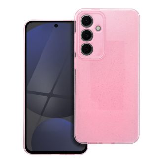 Clear Case Blink tok 2 mm Samsung S24 FE rózsaszín