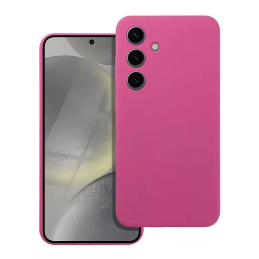 Szilikon tok 2 mm Samsung S24 FE  rózsaszín