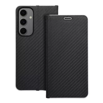 Luna Carbon Flip tok SAMSUNG S24 FE fekete
