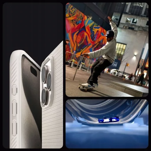 SPIGEN tok LIQUID AIR  iPhone 16 Pro matte fekete