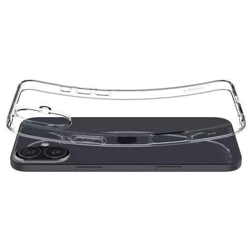SPIGEN tok LIQUID CRYSTAL  iPhone 16 Plus crystal átlátszó