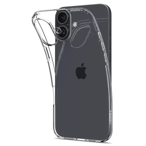 SPIGEN tok LIQUID CRYSTAL  iPhone 16 Plus crystal átlátszó