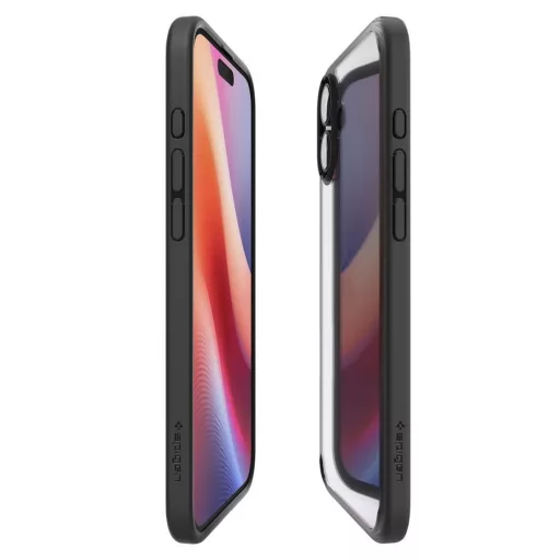 SPIGEN tok ULTRA HYBRID  iPhone 16 matte fekete