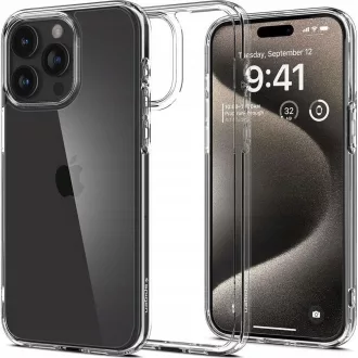 SPIGEN tok ULTRA HYBRID  iPhone 16 Pro crystal átlátszó