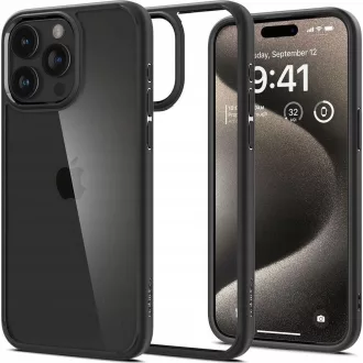 SPIGEN tok ULTRA HYBRID  iPhone 16 Pro matte fekete