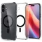 SPIGEN tok ULTRA HYBRID MAG Magsafe kompatibilis  iPhone 16 Plus fekete