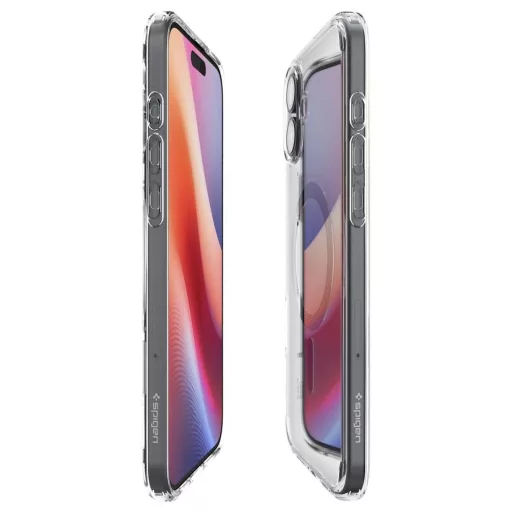SPIGEN tok ULTRA HYBRID MAG Magsafe kompatibilis  iPhone 16 Plus fekete