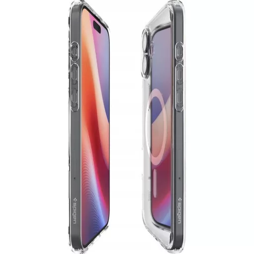 SPIGEN ULTRA HYBRID MAG MagSafe kompatibilis tok iPhone 16 fehér