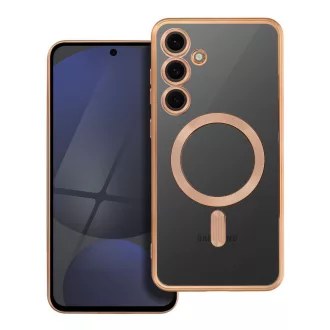   Electro Mag Cover tok Samsung S24 FE  Magsafe kompatibilis arany
