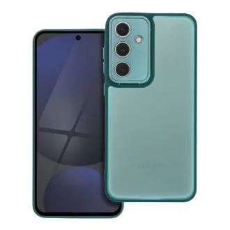 VARIETE Variete Mag Cover tok SAMSUNG S24 FE sötétzöld