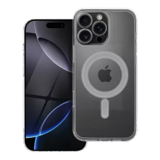   Clear Mag Cover tok iPhone 16 PRO MAX  (STR / kameravédős) Magsafe kompatibilis átlátszó