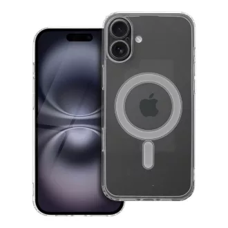   Clear Mag Cover tok iPhone 16 PLUS  (STR / kameravédős) Magsafe kompatibilis átlátszó