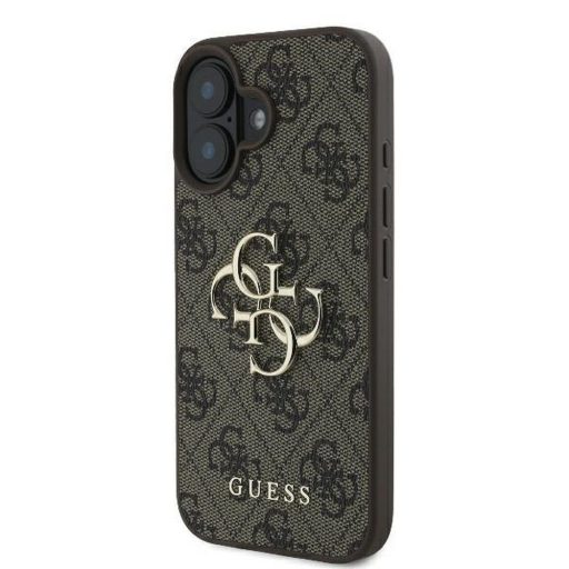 GUESS GUHCP16M4GMGBR PU tok iPhone 16 Plus barna
