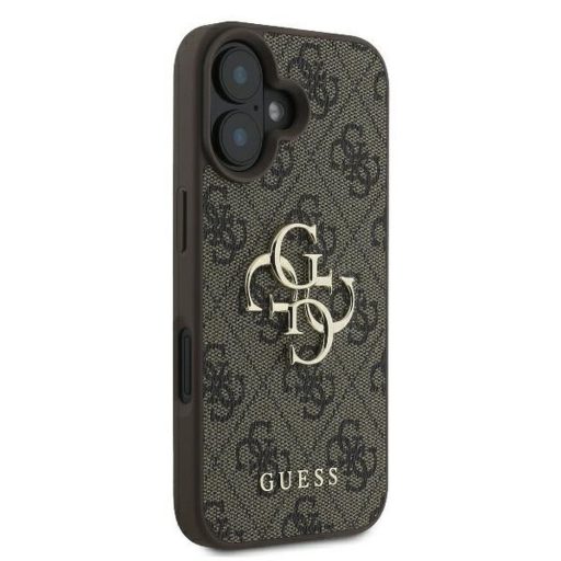 GUESS GUHCP16M4GMGBR PU tok iPhone 16 Plus barna