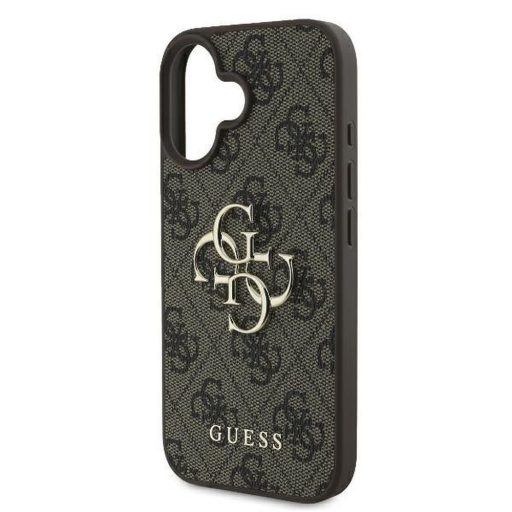 GUESS GUHCP16M4GMGBR PU tok iPhone 16 Plus barna