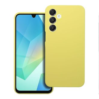Szilikon tok 2 mm Samsung A16 5G / A16 4G  sárga