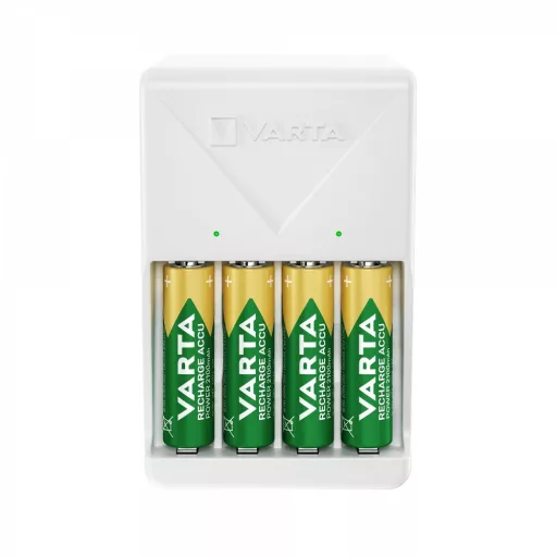 VARTA plug töltő 57657 + 4×R6 (AA) 2100mAh akkumulátor