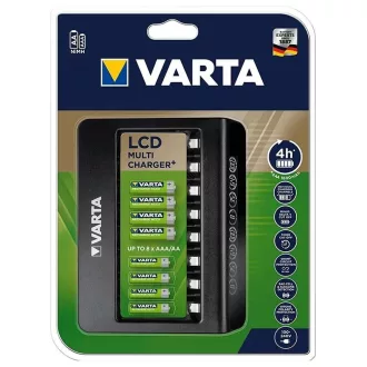 VARTA LCD multi töltő 57681 (elemek nélkül)