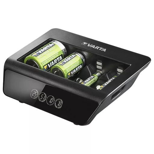 VARTA LCD univerzális töltő 57688 9V, R14, R20 (elemek nélkül)