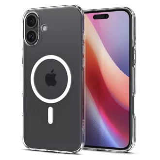   SPIGEN tok LIQUID CRYSTAL MAG Magsafe kompatibilis do iPhone 16 Plus átlátszó