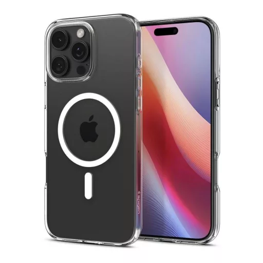 SPIGEN tok LIQUID CRYSTAL MAG Magsafe kompatibilis do iPhone 16 Pro Max átlátszó