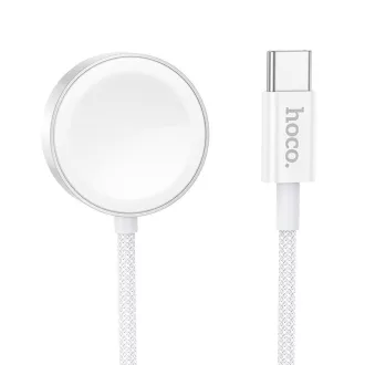   Hoco vezeték nélküli töltő 2,5W USB-C Apple Watch / Samsung Watch CW59 fehér