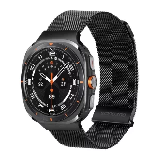   DUX DUCIS MILANESE mágneses rozsdamentes acél szíj 47 mm fekete