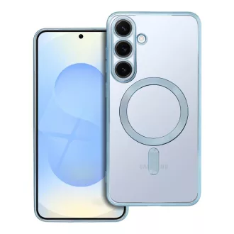   Electro Mag Cover tok Samsung S25 PLUS  Magsafe kompatibilis kék