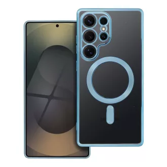   Electro Mag Cover tok Samsung S25 ULTRA  Magsafe kompatibilis kék