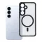 Full Matte Mag Cover tok Samsung S25 MagSafe kompatibilis fekete