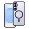Matte Mag Cover tok Samsung S25 PLUS  Magsafe kompatibilis lila