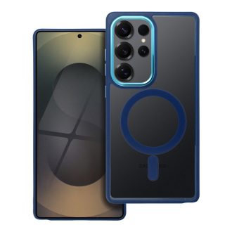   Color Edge Mag Cover tok Samsung S25 ULTRA  compatibl with MagSafe kék