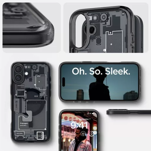 SPIGEN tok ULTRA HYBRID MAG Magsafe kompatibilis  iPhone 16 zero one