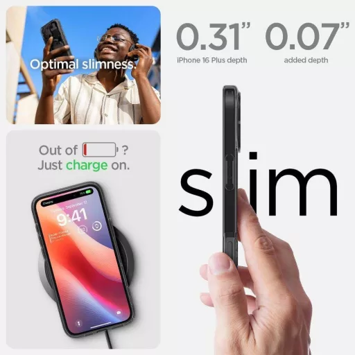 SPIGEN tok ULTRA HYBRID MAG Magsafe kompatibilis  iPhone 16 zero one