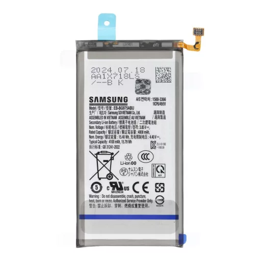ServicePack akkumulátor EB-BG975ABU for SAMSUNG S10 PLUS G975 GH82-18827A
