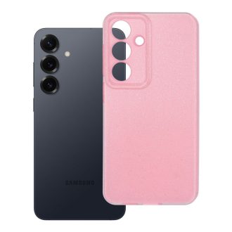 Clear Case Blink tok 2 mm Samsung S25 rózsaszín