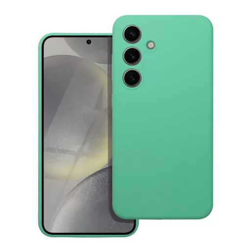 Szilikon tok 2 mm Samsung S25  menta