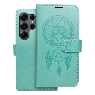 Mezzo Flip tok SAMSUNG S25 Ultra dreamcatcher zöld