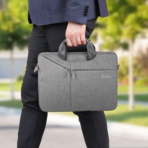 Laptop táska / tablet / netbook 15,6„ Hoco GT4 barack szürke