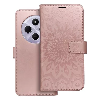 Mezzo Flip tok XIAOMI Redmi 14C mandala rozéarany