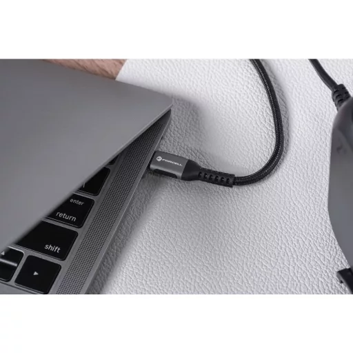 Forcell F-Energy USB-A – Lightning töltőkábel Cafule C257 2,4A 12W 2 m fekete
