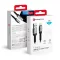 Forcell F-Energy USB-A – Lightning töltőkábel Cafule C257 2,4A 12W 3 m fekete