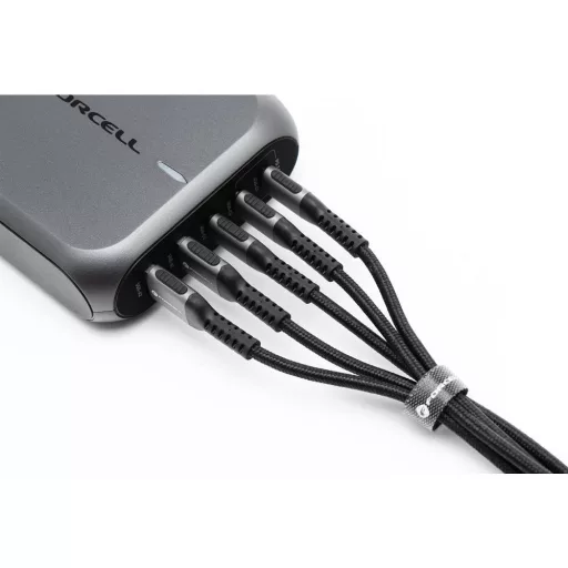 Forcell F-Energy USB-A – Lightning töltőkábel Cafule C257 2,4A 12W 3 m fekete