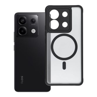   Full Matte Mag Cover tok Xiaomi Redmi NOTE 13 PRO 5G  Magsafe kompatibilis fekete