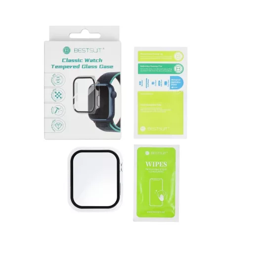 Bestsuit tok és Hybrid Üvegfólia  Apple Watch 10/11 42mm - átlátszó